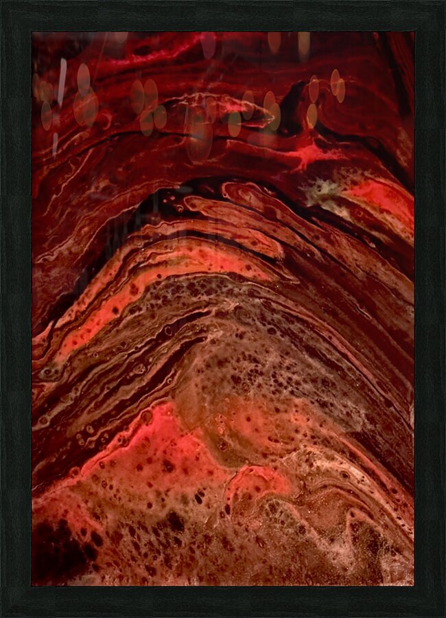 Cool Lava Picture Frame print