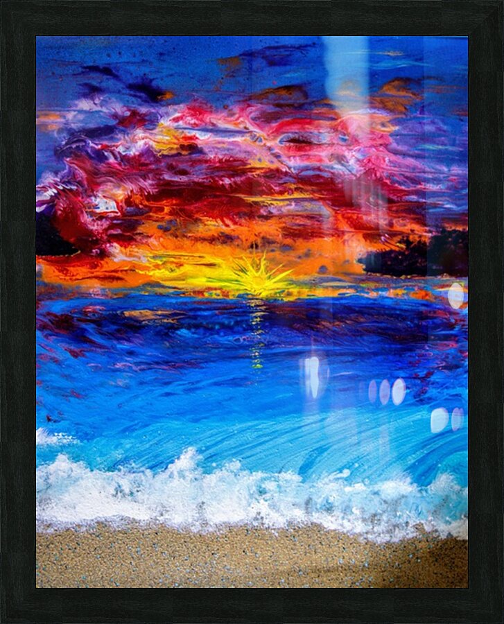 Morning Glory Picture Frame print