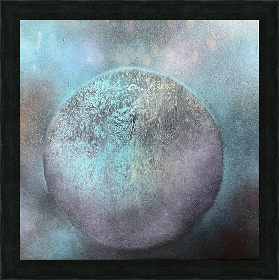 Home planet Picture Frame print