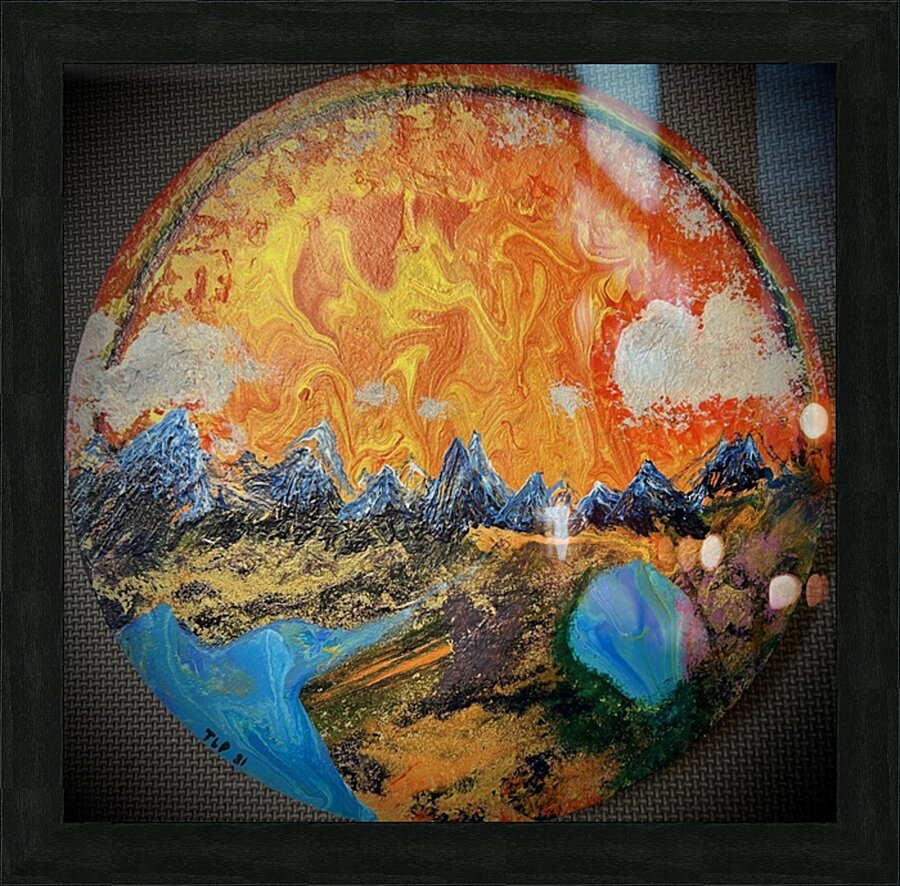 Brother vista Picture Frame print
