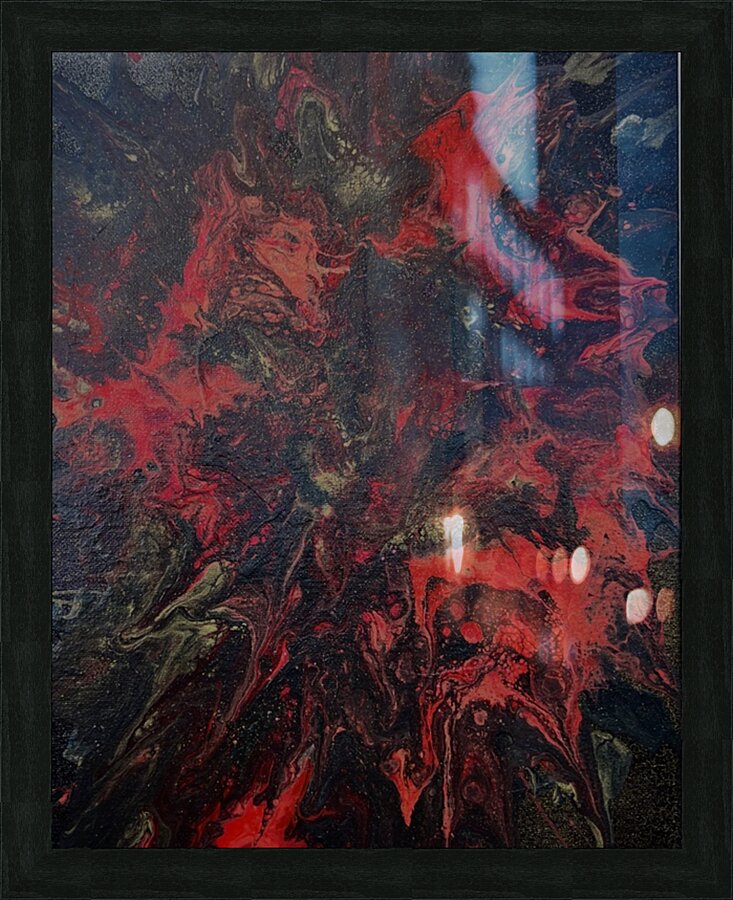 Cosmic Dance Picture Frame print