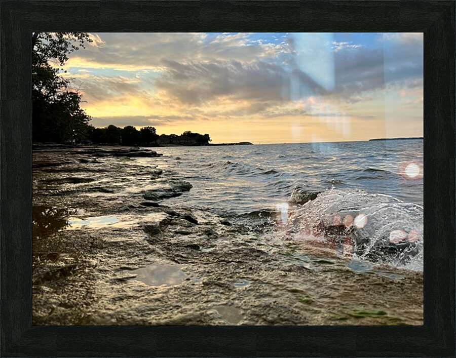 Great Lakes Picture Frame print