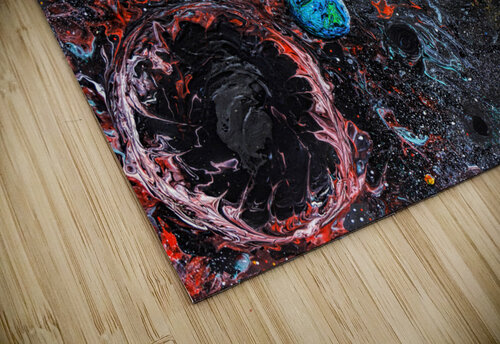black and blue Ben Pettus puzzle
