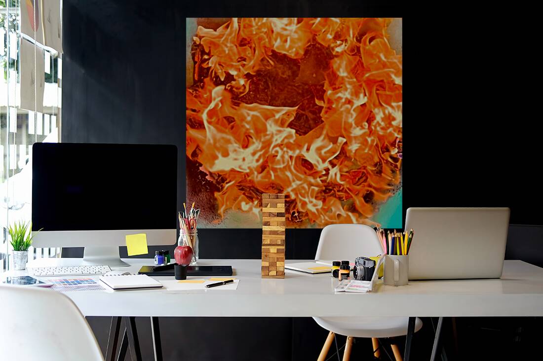 Wreathed in fire Reproduction