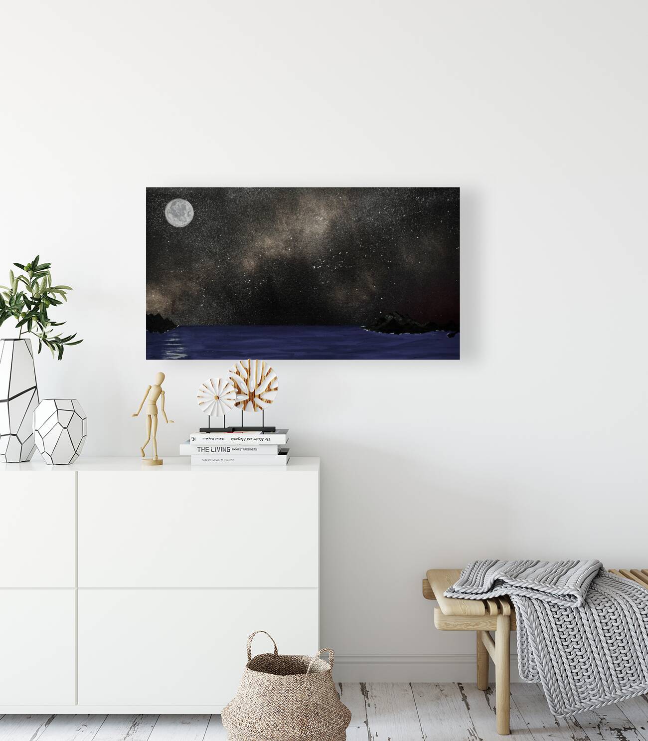 Lunar glow Reproduction