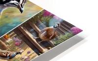 Quail HD Metal print