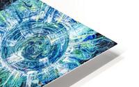 black and blue HD Metal print
