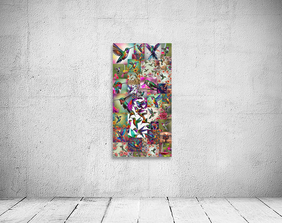 hummingbirds Wall Preview