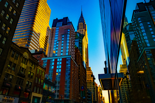 New York in Blue Digital Download
