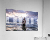 Solace in Celestial Tapestry Acrylic Print