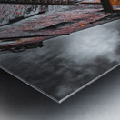 The Old Astronomical Clock Metal print