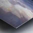 Solace in Celestial Tapestry Metal print