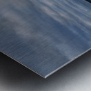 Red Dress in Twilight Metal print