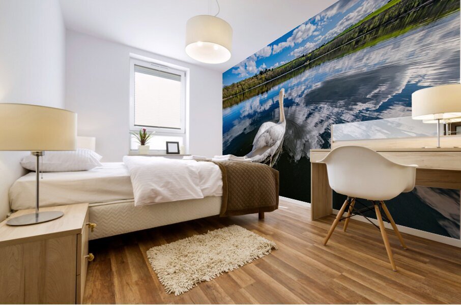Swan II Mural print