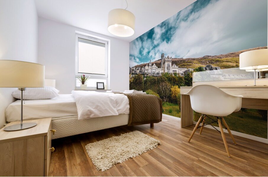 Kylemore Abbey Mural print