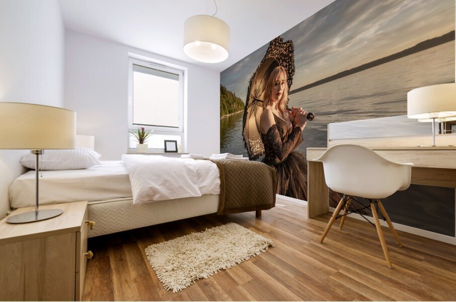 The Sun Deceptive Mural print