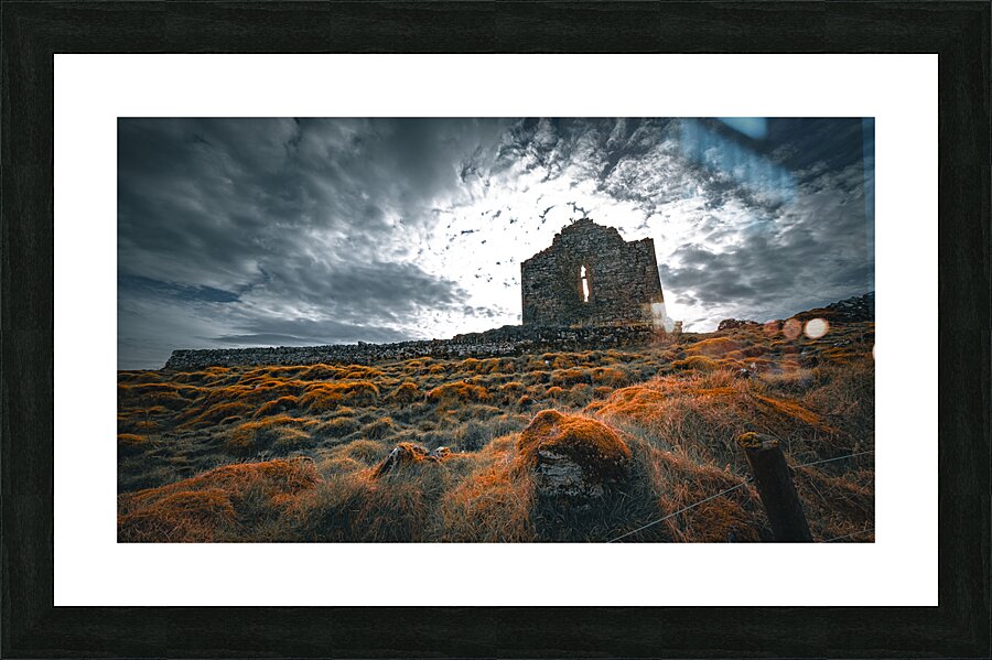 Abandoned Church II Picture Frame print
