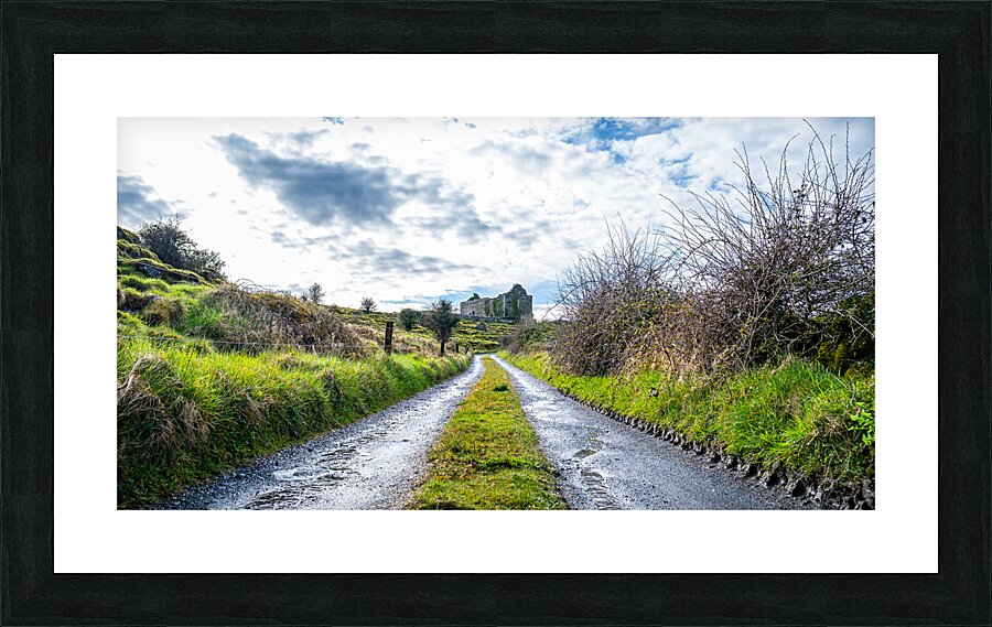 Abandoned Church Picture Frame print