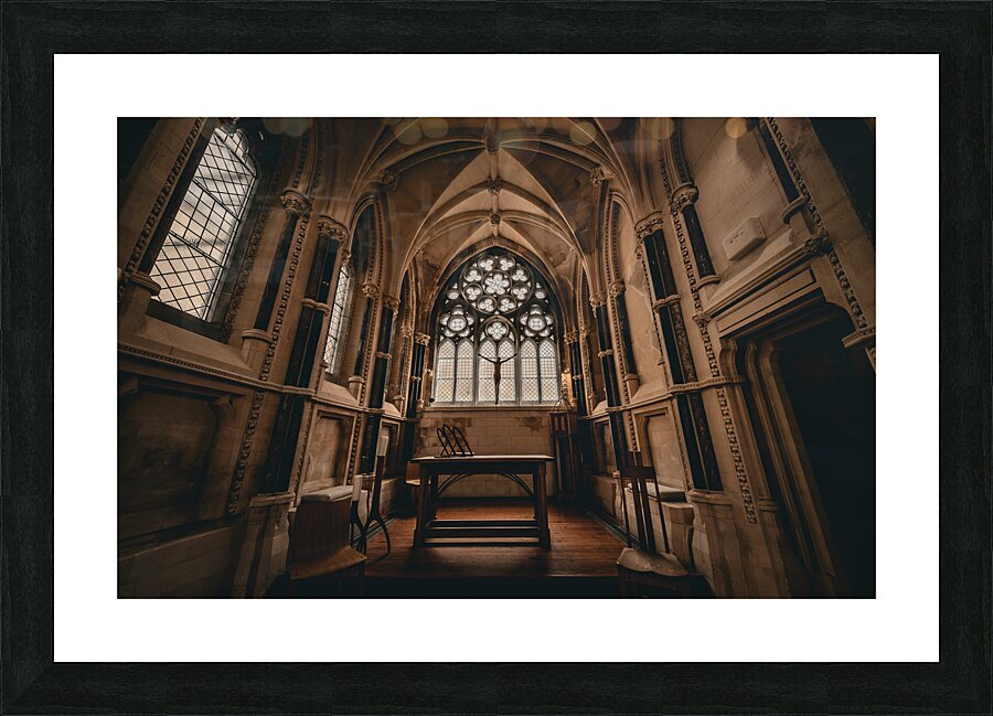 The neo-Gothic Church I Picture Frame print