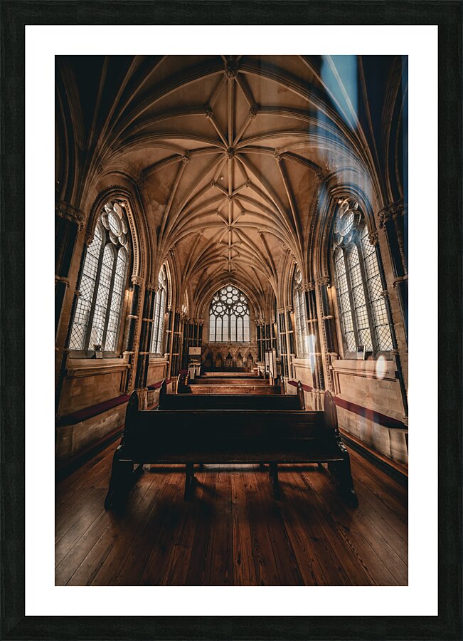 The neo-Gothic Church Picture Frame print