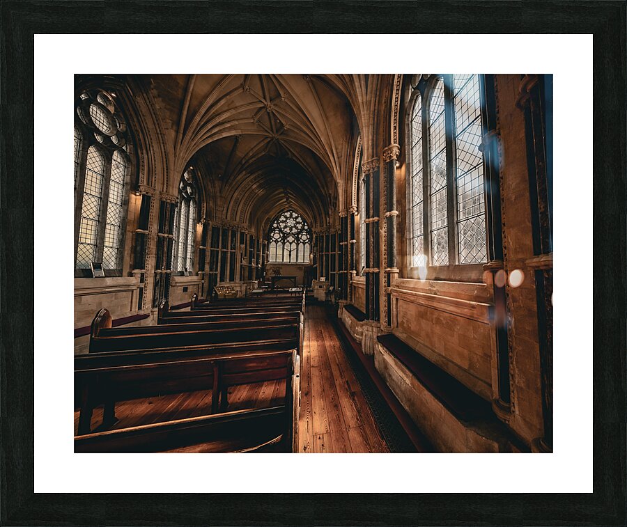 The neo-Gothic Church II Picture Frame print