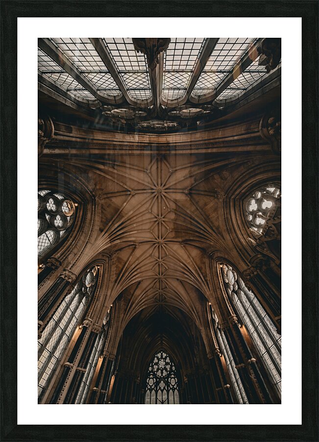 The neo-Gothic Church III Picture Frame print