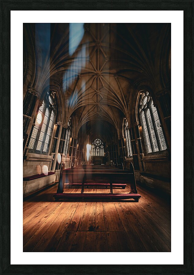 The neo-Gothic Church IV Picture Frame print