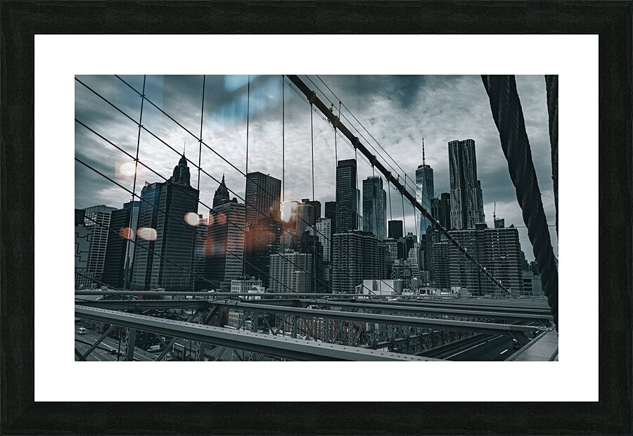 Surreal NY Picture Frame print