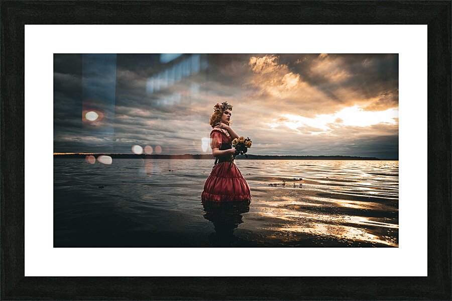 Crimson Reve Picture Frame print