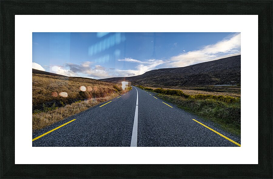 The Road I Picture Frame print