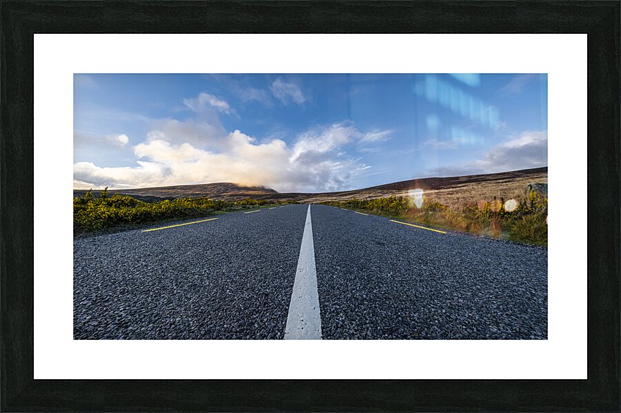 The Road Picture Frame print