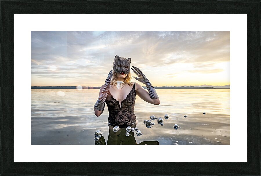 Spheres Whispers and Silence. Picture Frame print