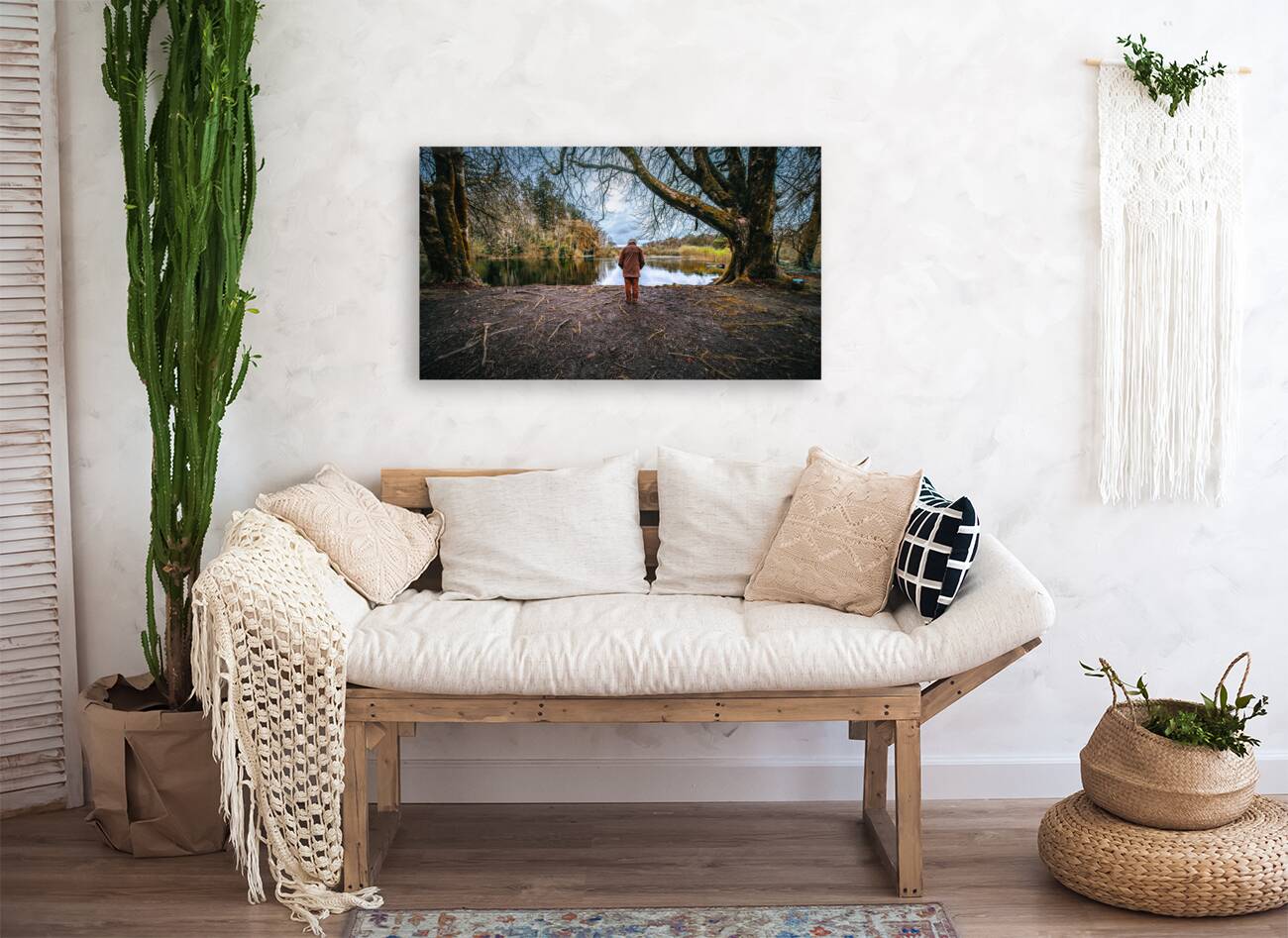 Old Man & The River Reproduction