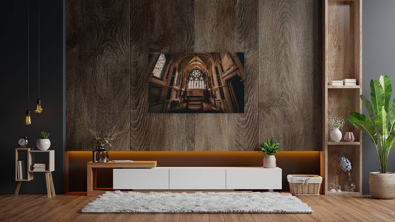 The neo-Gothic Church I Reproduction