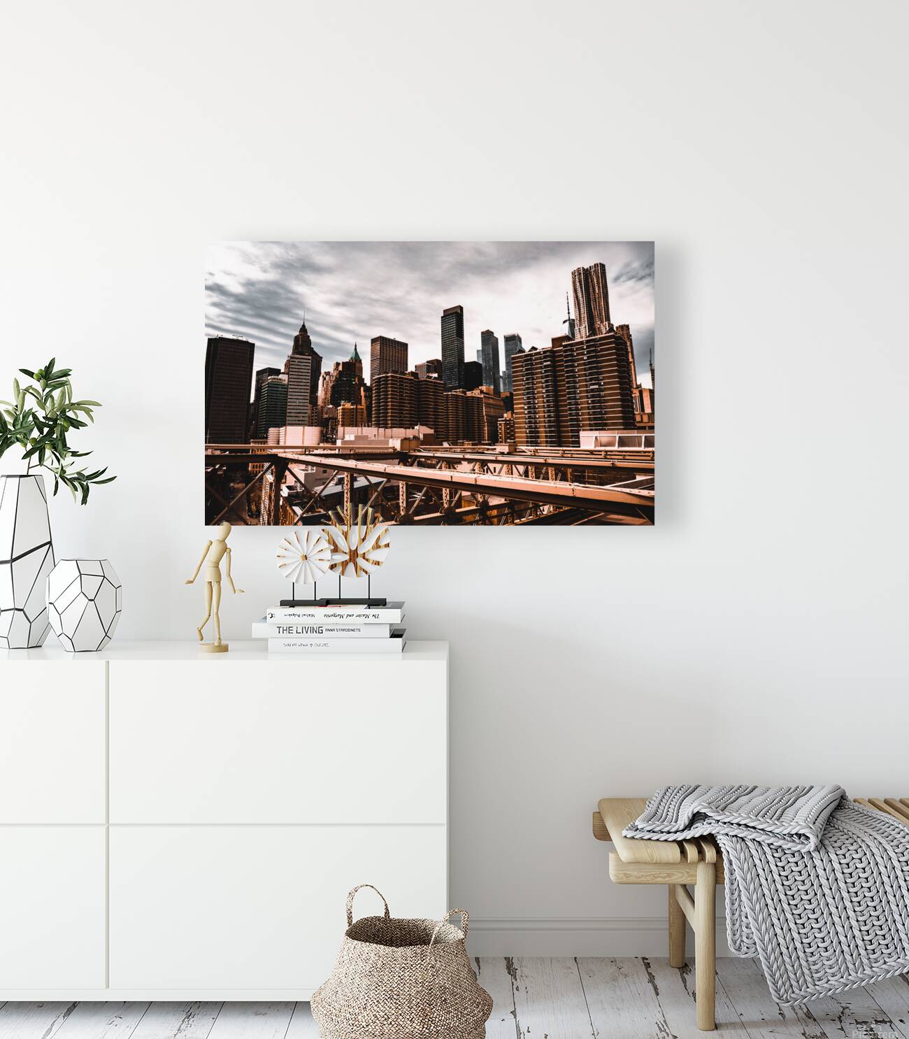 New York Skyline Reproduction