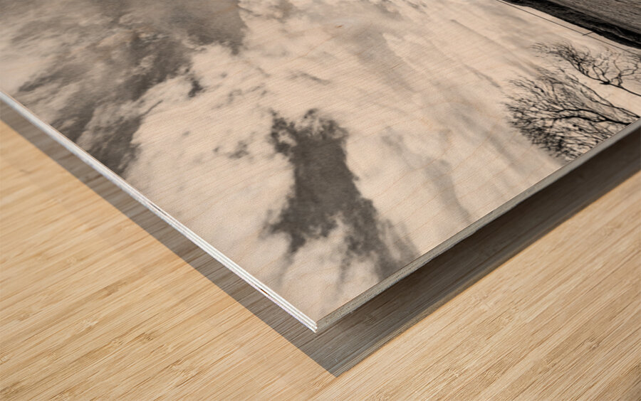 Leamaneh Castle Wood print