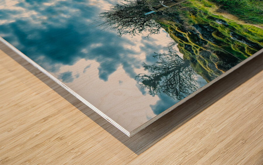 Abandoned Church I Impression sur bois