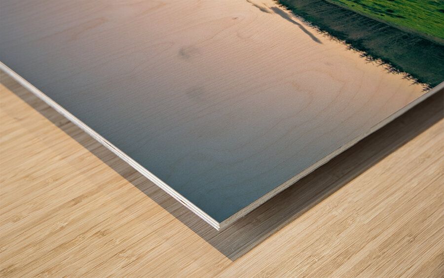 Irish Road Wood print