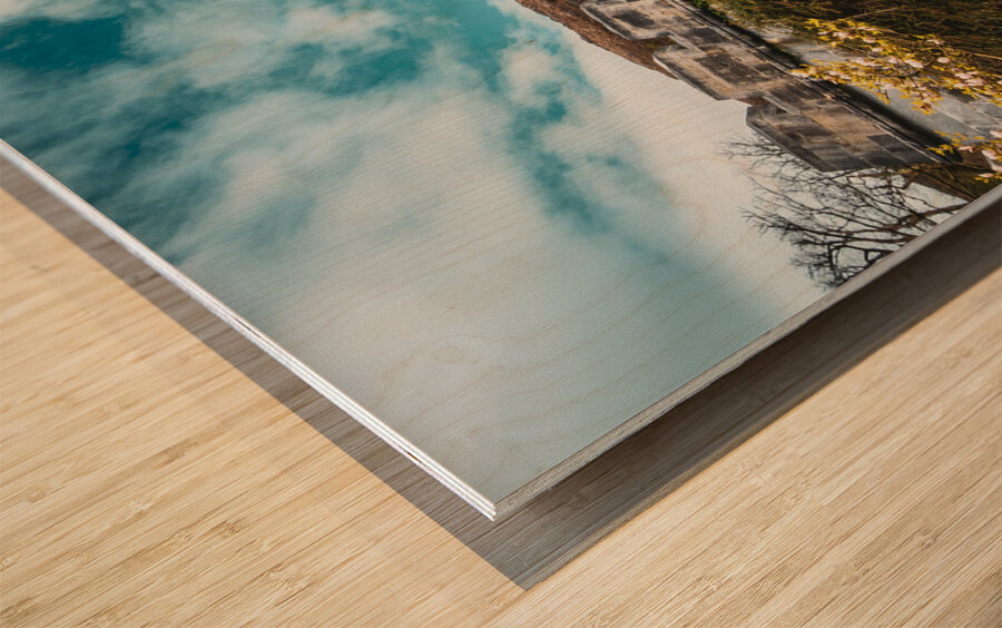 Kylemore Abbey Wood print