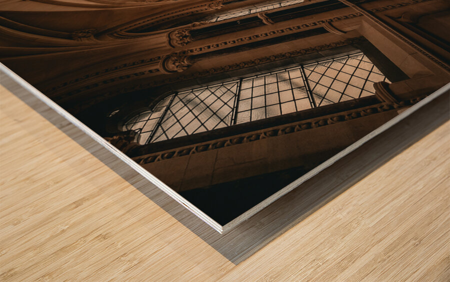 The neo-Gothic Church I Wood print