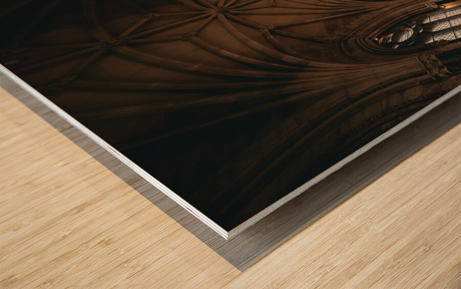 The neo-Gothic Church IV Wood print