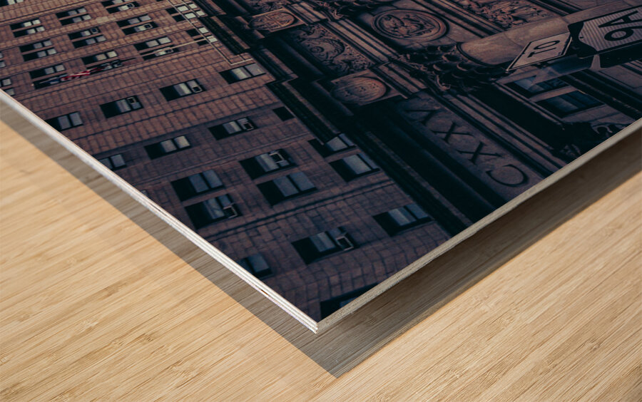 New York City Wood print