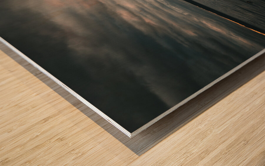 Crimson Reve Wood print