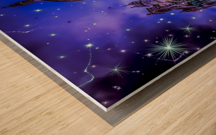 Sacre-Reve Wood print