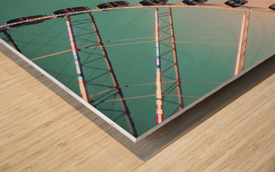 Dreams of July Wood print