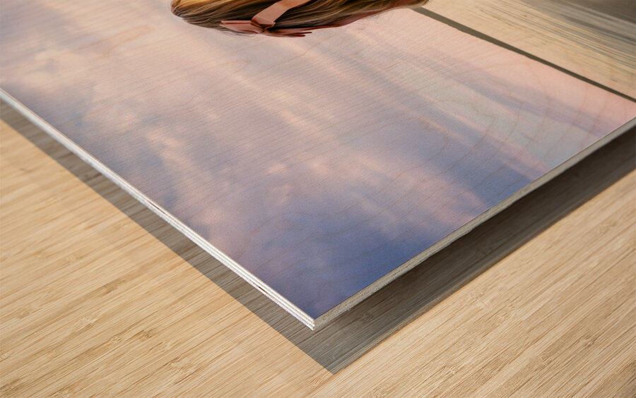 By Sugar We Roam Wood print