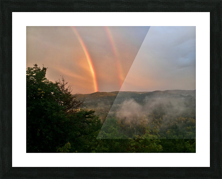 Rainbows End Picture Frame print