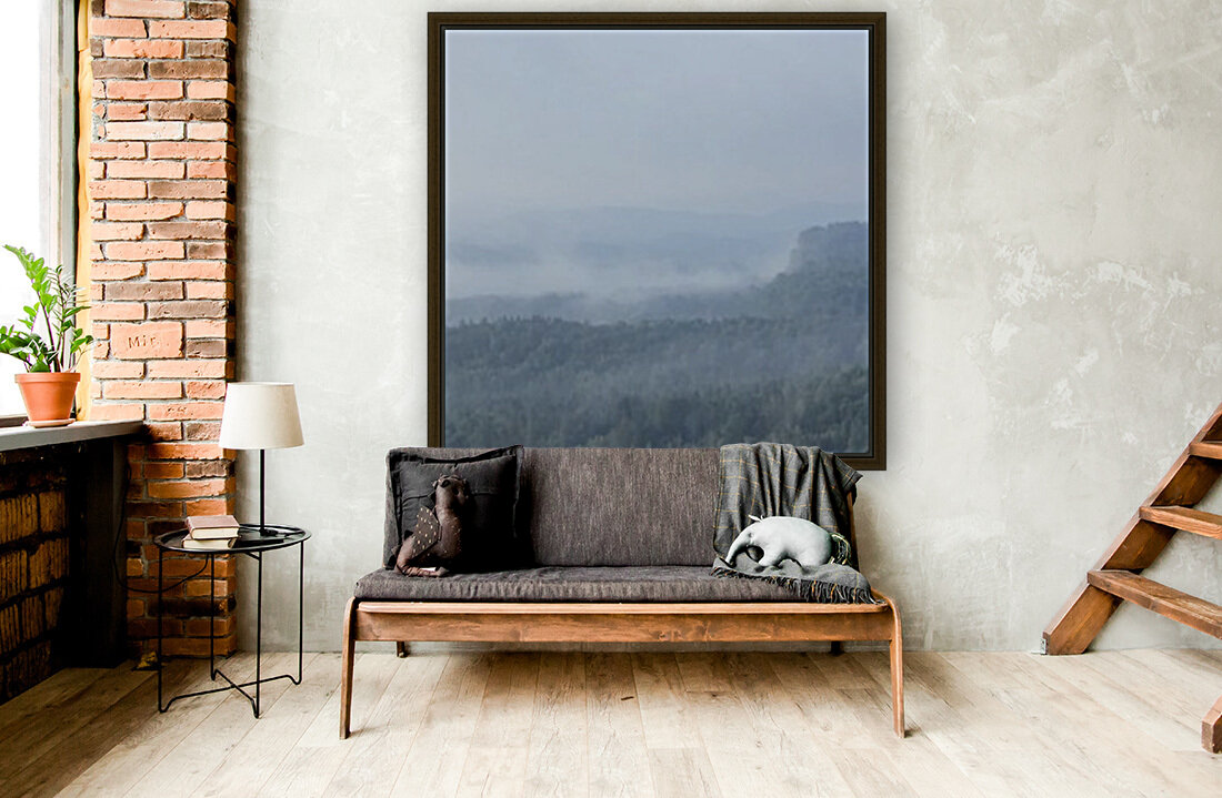 Misty Mountains Reproduction