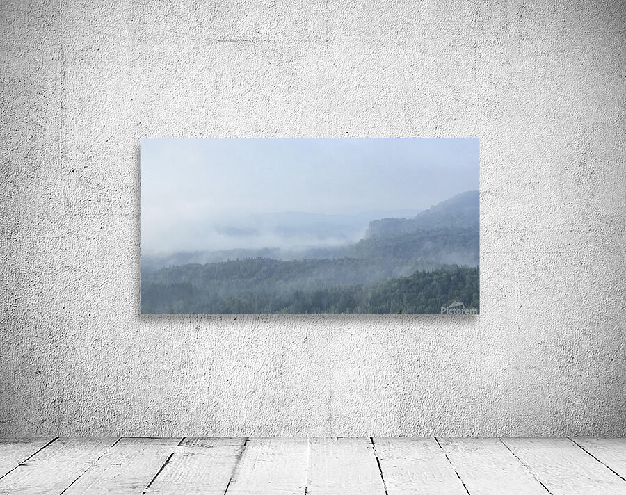 Misty Mountains Wall Preview