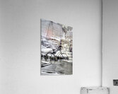 full soldier in pool Acrylic Print